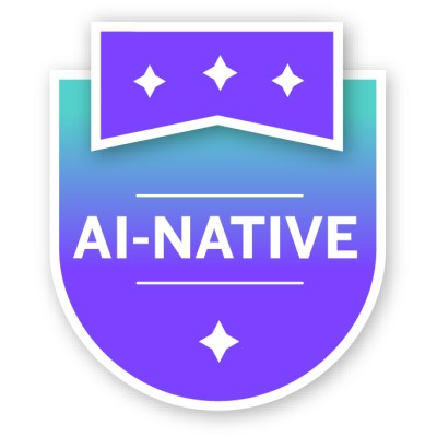AI-Native training credential badge